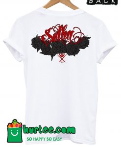 Sullen Roses T shirt Back