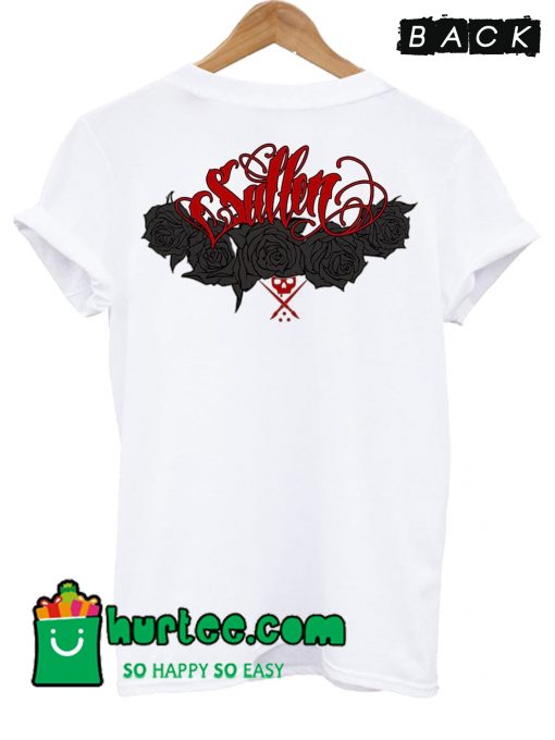 Sullen Roses T shirt Back