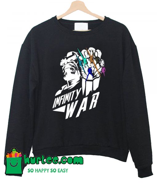 Thanos Infinity Gauntlet Avengers Infinity War Sweatshirt