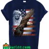 The Mountain Spirit Of America Eagle Indian Flag Native T shirt