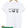 I’m a Simple Woman I Like Harry Potter Mickey Mouse Avengers Endgame T-Shirt