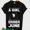 Never Underestimate An Oldman Who Listens To Eminem T shirt