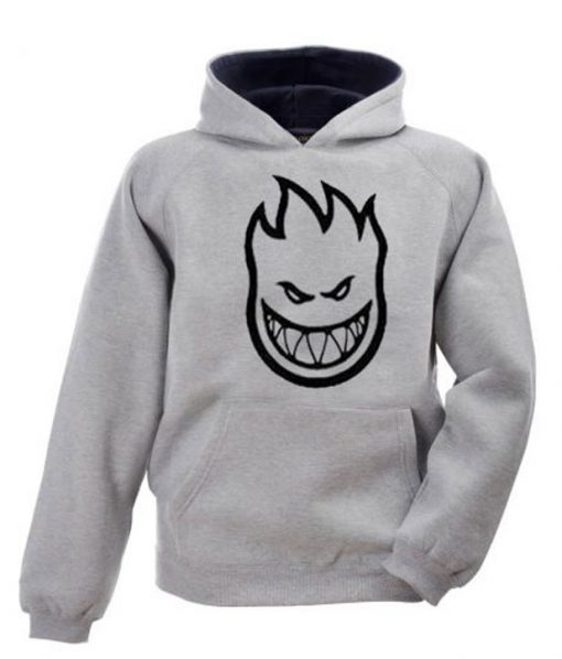 Spitfire Logo Grey Hoodie