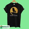 Disney Lion King Simba Pride Rock Silhouette T shirt