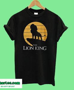 Disney Lion King Simba Pride Rock Silhouette T shirt