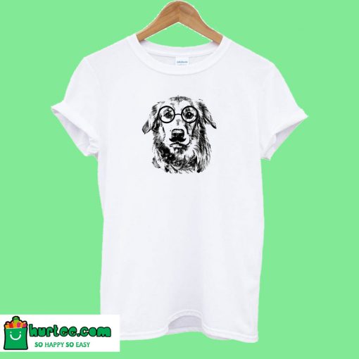 Glasses Dog T-Shirt