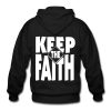 Keep The Faith Hoodie Back