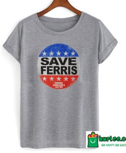 Save Ferris Gray T-Shirt