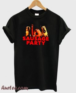 Sausage Party Retro T shirt