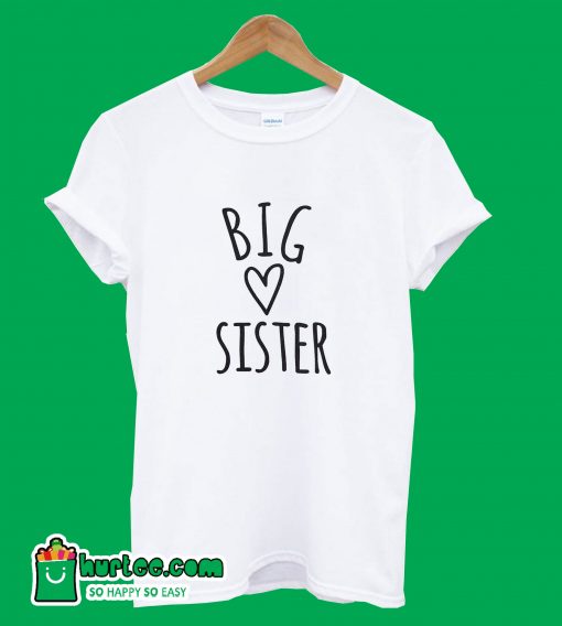 Big Sister Heart T-Shirt