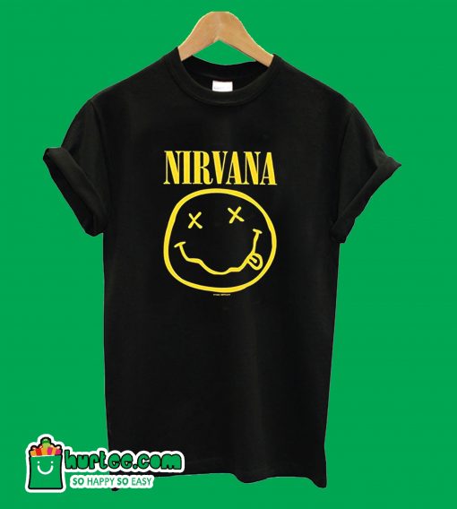 Nirvana Smiley Face Smile T-Shirt