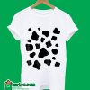 Cow Print Pattern T-Shirt