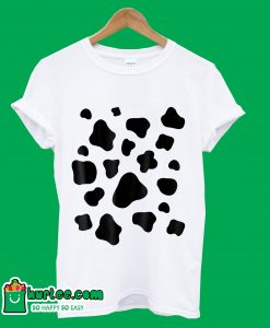 Cow Print Pattern T-Shirt