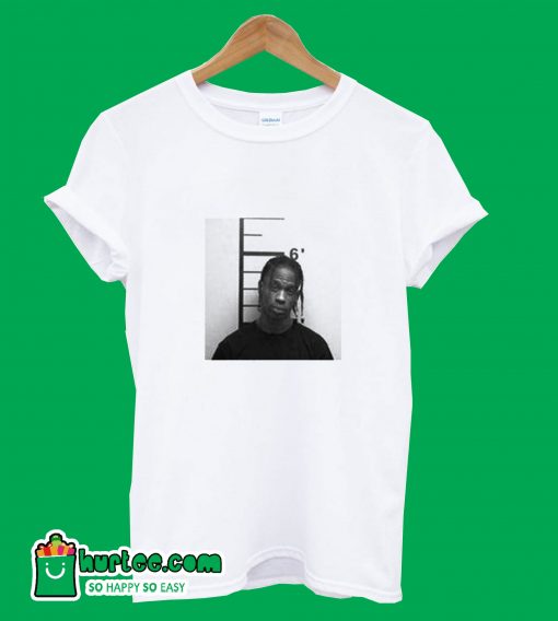 Travis Scott Bird La Flame MugShot T-Shirt