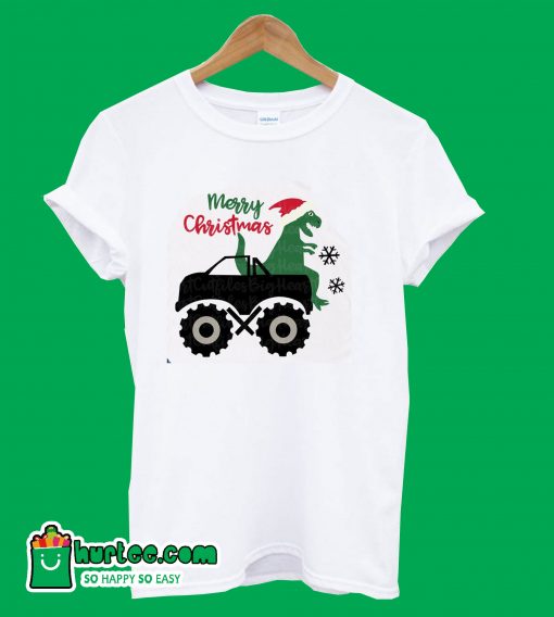 Christmaas Dinosaur T-Shirt