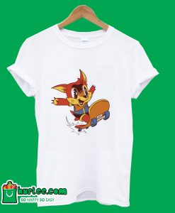 Cute Cartoon Skater T-Shirt