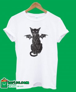 Gothic Vintage Cat T-Shirt