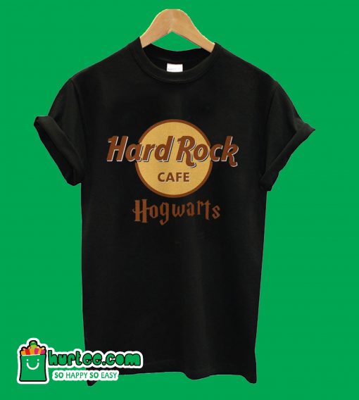 Harry Potter hard Rock cafe Hogwarts T-Shirt