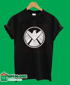 Marvel Agents of S.H.I.E.L.D. Grungy Logo Vintage T-Shirt