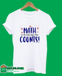 Math Counts T-Shirt'