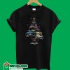 Mustang Car Christmas Tree T-Shirt