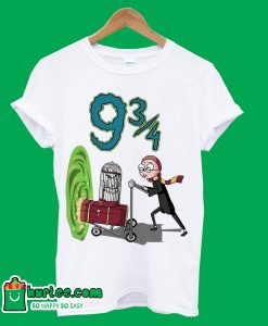 Rick and Morty Cosplay Hogwarts Inspired Harry Potter T-Shirt