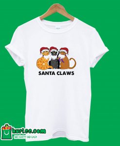 Santa Claws Cats T-Shirt