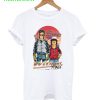 Stranger Things Bros Steve Dustin White T-Shirt