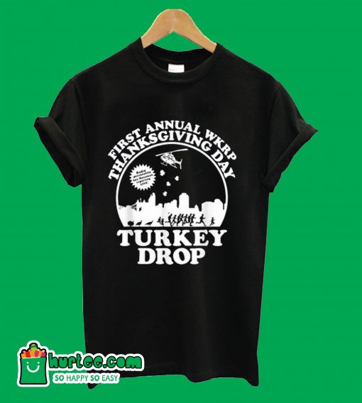 Thanksgiving Day Turkey Drop T-Shirt