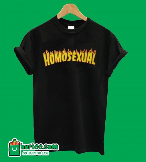 Homosexual Thrasher Flame T Shirt