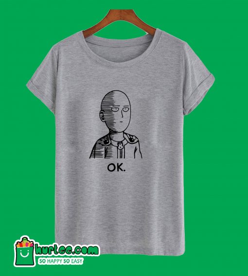 One Punch Man Ok T shirt