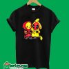 Pikapool Pikachu Deadpool T-Shirt