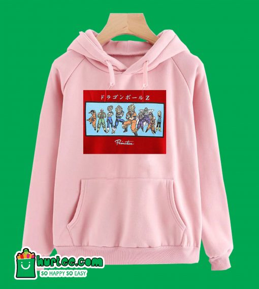 Primitive x Dragon Ball Z Heroes Pink Hoodie