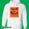 Save The Bees Gold Yellow Hoodie