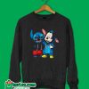 Stitch and Mickey Mouse Sweatshirt