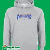 Thrasher Magazine Patriot Flame Ash Heather Hoodie