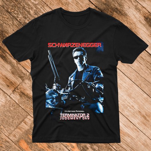 Terminator 2 Judgment Day Arnold Harley T Shirt