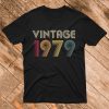 40th Birthday Gift Vintage 1979 T Shirt