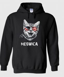 4th of July Meowica Women’s Hoodie