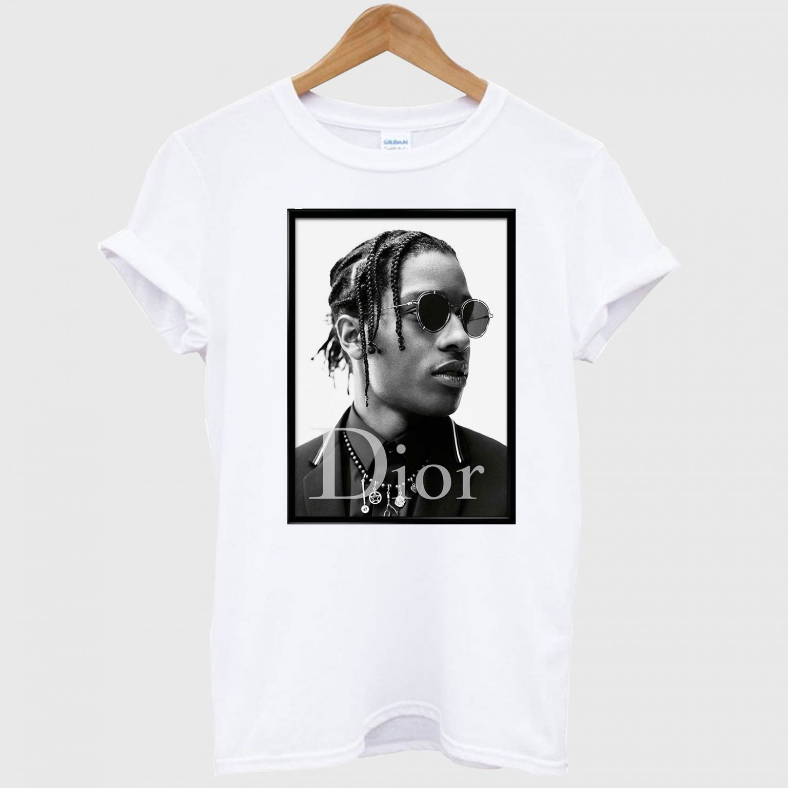 Asap Rocky Dior Black T Shirt