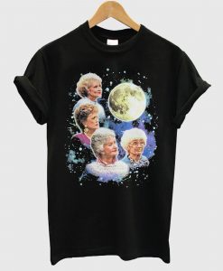 Bioworld The Golden Girls Women’s Four Golden Girls Moon T Shirt