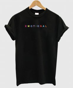 Black Emotional T Shirt