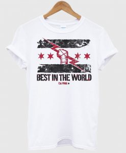 CM Punk Best In The World White T Shirt