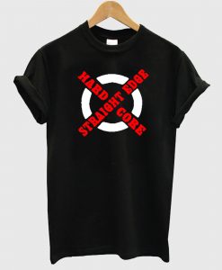 Cm Punk Straight Edge Custom Heat Pressed Adult T Shirt