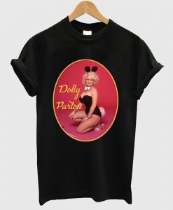 Dolly Parton Playboy Bunny Foto Poster T Shirt