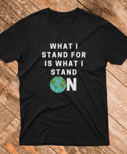 Eco-Friendly Stand Earth Short-Sleeve Unisex T Shirt