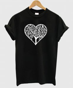 Heart Tree T Shirt