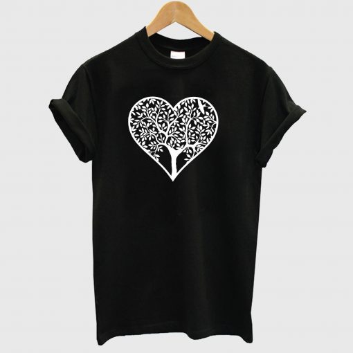 Heart Tree T Shirt