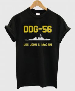 Hot DDG 56 USS John S. McCain T Shirt