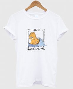 I Hate Mondays Garfield T Shirt